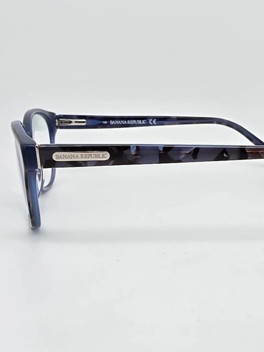 Banana Republic Kyna JBW Blue Havana Eyeglasses Frame w/ Flexhinge and Case 51mm